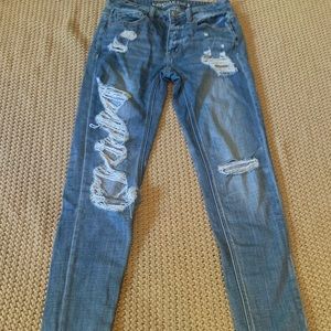 American eagle Tom girl jeans